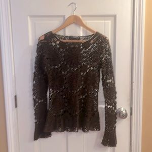 Crochet sweater